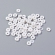 Плоские круглые экологически чистые бусины из полимерной глины ручной работы CLAY-R067-3.0mm-17-4