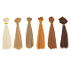 Dicosmetic 6 paquetes 6 colores nuevos accesorios para el cabello de mujer OHAR-DC0001-07-1