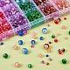 1500Pcs 24 Style Baking & Spray Painted Crackle Glass Beads CCG-SZ0001-13A-3