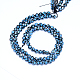 Motif de dos de tortue de style tibétain perles dzi G-D862-28-8mm-2