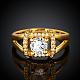 Romantic Hollow Real 18K Gold Plated Brass Cubic Zirconia Rings for Women RJEW-BB05993-8G-2