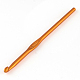ランダム単色アルミニウムかぎ針編みフック  袋ごとに単一の色  ピン：5.0mm  148x4.5mm TOOL-R058-07-1