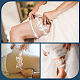 Jarretelles de mariée élastiques en dentelle de polyester DIY-WH0308-148A-6