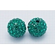 Czech Glass Rhinestone Beads X-RB-B021-2-1
