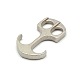 Zinc Alloy Anchor Hook Clasps PALLOY-N0097-10-3