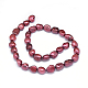 Dyed Natural Cultured Freshwater Pearl Beads Strands PEAR-L021-15C-01-2