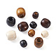Cheriswelry perles en bois naturel teints WOOD-CW0001-01-LF-4