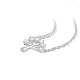 SHEGRACE Glamorous Sterling Silver Pendant Necklace JN52A-2