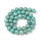 Chapelets de perles en amazonite naturelle G-F461-12-10mm-01-2
