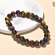 Braccialetti perlina occhio stirata tigre naturale&nbsp;BJEW-K212-B-005-1