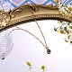 Ожерелья с кулоном shegrace сглаз из латуни с микропаве и кубическим цирконием sgNJEW-PH01392-3