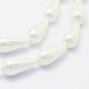 Shell Pearl Beads Strands BSHE-P024-04-3