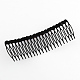 Trendy Women's Iron Hair Combs with Flower Rhinestones OHAR-R175-05-2