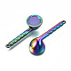 Rainbow Color Alloy Pendants PALLOY-S180-044-RS-3
