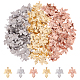 DICOSMETIC 150Pcs 3 Colors Stainless Steel Maple Leaf Charms Gold and Rose Gold Jewelry Making Charms for DIY Earring Bracelet Necklace Jewelry Making STAS-DC0007-85-1