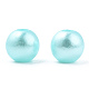 Perline di perle imitazione plastica abs verniciate a spruzzo OACR-T015-05A-08-2