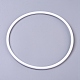 Hoops Macrame Ring X-DIY-WH0157-47I-1