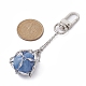 304 Stainless Steel Braided Macrame Pouch Empty Stone Holder for Pendant Decorations HJEW-JM01218-02-3