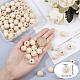 Olycraft 72PCS 12 Constellation Unfinished Natural Wood European Beads WOOD-OC0001-71-4