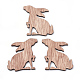 Cabochon in legno platano WOOD-S040-79-1