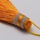 Nylon Tassels Big Pendant Decorations HJEW-L010-01-2
