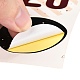 Weihnachtsthema runder Papiergeschenkanhänger selbstklebende Aufkleber DIY-K032-82E-3