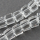 Chapelets de perles en verre&nbsp;X-GLAA-R041-6x6mm-24-1