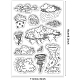 BENECREAT Weather Themed Transparent Stamp DIY-WH0167-56-1032-2