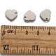 304 Stainless Steel Stamping Blank Tag Flat Heart Charms Pendants STAS-Q171-01-3