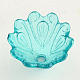 Transparenten Acryl-Blume Perlenkappen TACR-Q004-M01-3