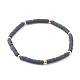 Set di bracciali elasticizzati con perline heishi fatti a mano in argilla polimerica BJEW-JB06056-7