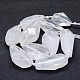 Chapelets de perles en cristal de quartz naturel G-F531-K05-2