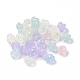 Transparent Frosted Acrylic Beads OACR-P013-33M-1