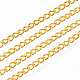 Brass Twisted Chains CHC-Q001-3x2mm-G-1