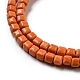 Filo di perline di agata naturale&nbsp;G-M422-A01-02T-5