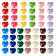 130pcs 13 couleurs perles acryliques opaques OACR-TA0001-37-1