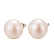 Valentine Presents for Her 925 Sterling Silver Ball Stud Earrings EJEW-D029-10mm-2-4