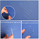 Iron Collapsible Big Eye Beading Needles SENE-PW0020-01P-3
