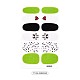 Avocados & Erdbeeren & Blumen Full Cover Nail Art Sticker MRMJ-T109-WSZ633-2