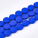 Vaporisez peints non-magnétiques synthétiques perles d'hématite brins G-T116-02-19-1