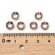 Messing Strass Zwischen perlen&nbsp;X-RB-A020-7mm-01RG-3
