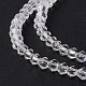 Clear Glass Bicone Beads Strands X-GLAA-S026-2mm-07-6