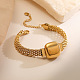 Messing Armband&nbsp;LS-BJEW-C070-04G-1