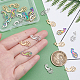 UNICRAFTALE 24Pcs 3 Colors Peacock Pendants Ion Plating 201 Stainless Steel Peacock Charms 1.5mm Hole Laser Cut Dangle Charms Earring Charms Bracelets Necklace Pendants For Jewelry Making Charms STAS-UN0030-06-2