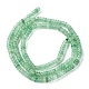 Natürlichen grünen Aventurin Perlen Stränge G-F748-E02-3