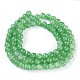Spray Painted Glass Beads Strands GLAA-A038-D-45-2