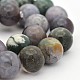 Natural Indian Agate Round Bead Strands G-J276-15-12mm-1