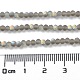 Chapelets de perles en verre imitation jade EGLA-A034-T2mm-MB16-5