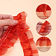 2-Layer Pleated Satin Organza Ribbons PJ-TAC0004-02B-4