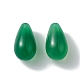 Perle di onice agata verde naturale G-F741-02A-02-2